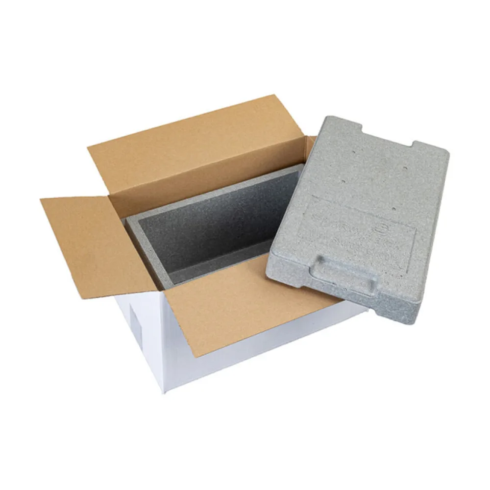 Isolierboxen mit Deckel aus NeoporR 330 x 200 x 185mm 4,7 Liter, inkl. Umkarton – Bild 2