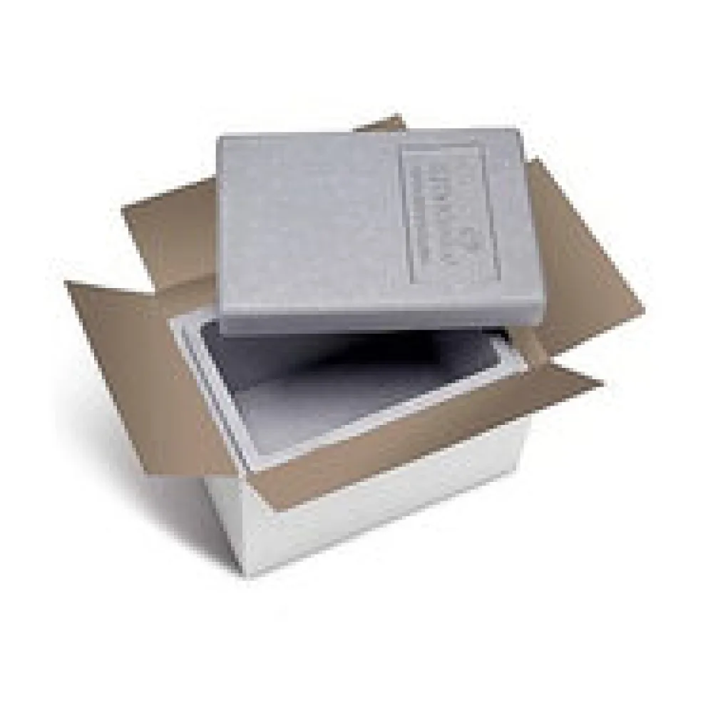 Isolierboxen mit Deckel aus NeoporR 330 x 225 x 225mm 7,3 Liter, inkl. Umkarton