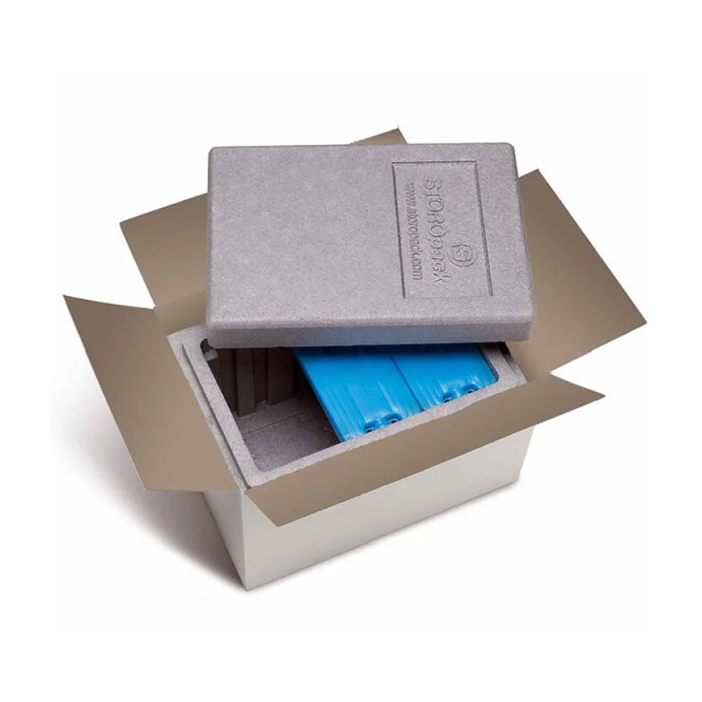 Isolierboxen mit Deckel aus NeoporR Akkuversion 330x225x225mm 7,3L inkl. Umkarton – Bild 2