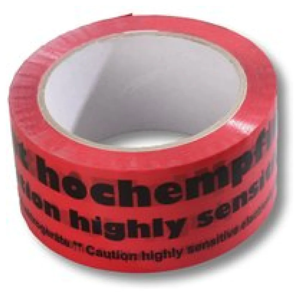 Warnklebeband "Vorsicht hochempfindliche elektrische Geräte" PP 50mm x 66m – Bild 3