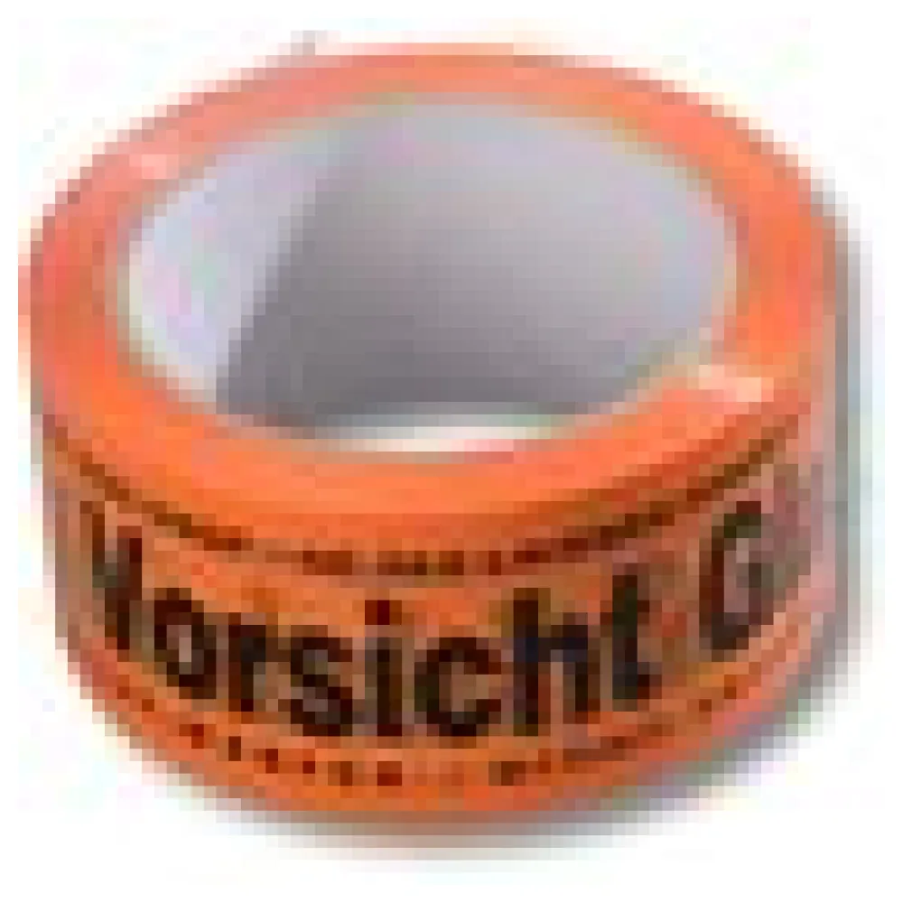 Warnklebeband "Vorsicht Glas" PP Acrylatkleber geräuscharm 50mm x 66m – Bild 4