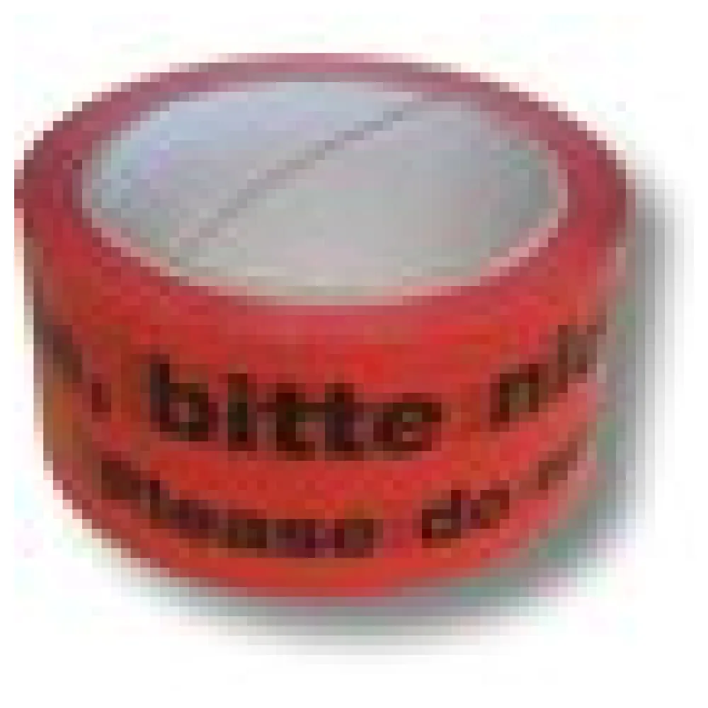 Warnklebeband "Palette nicht belasten" PP Acrylatkleber geräuscharm 50mm x 66m – Bild 4