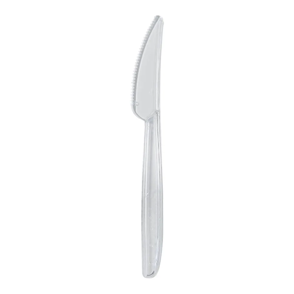 Messer Mehrweg spülmaschinengeeignet PS 18cm transparent, 50 Stk. – Bild 2