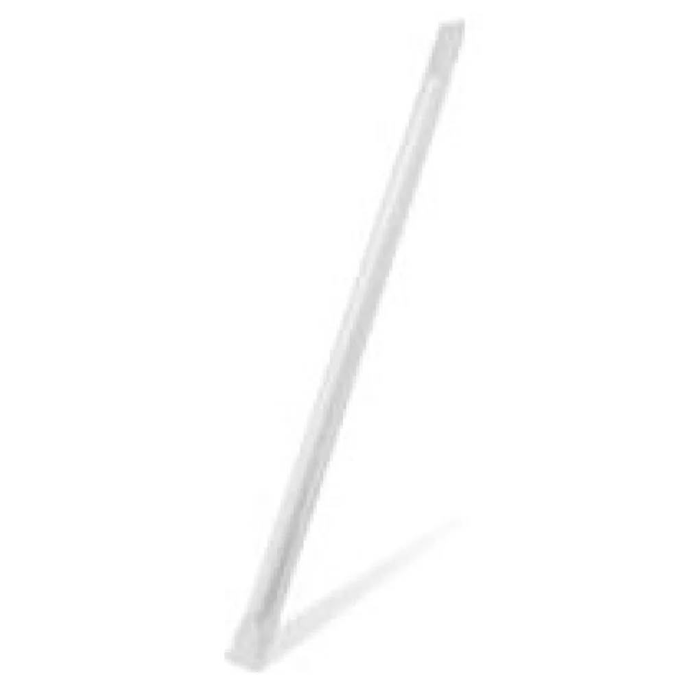 Strohhalme Trinkhalme aus Papier weiß einzeln gehüllt 25cm O 8 mm 100 Stk. – Bild 3