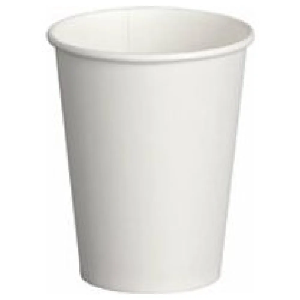 Heiß- und Kaltgetränkebecher weiß, Pappe beschichtet, 8oz., 200 ml, 1000 Stk. – Bild 3