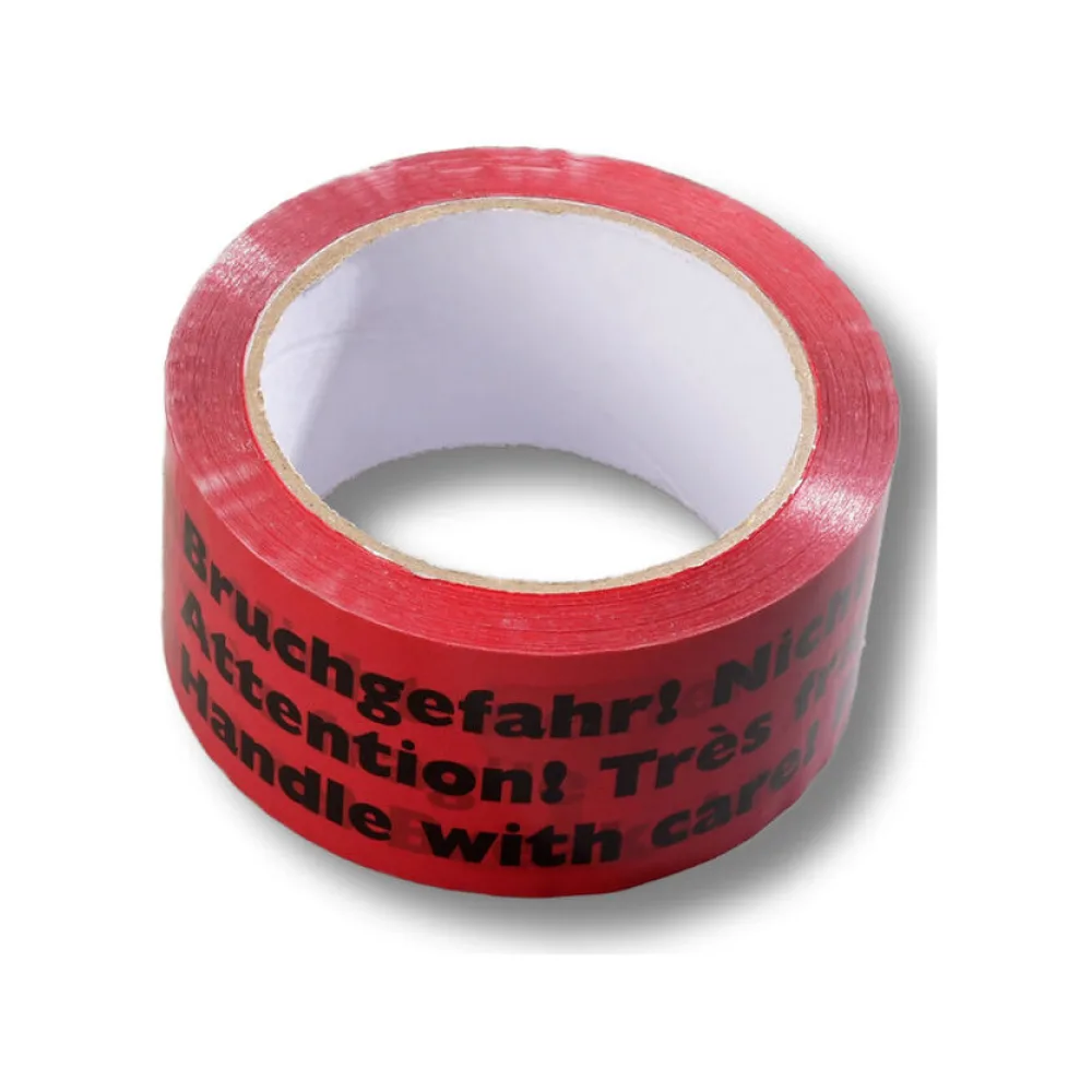 Warnklebeband 'Bruchgefahr' PP Acrylatkleber geräuscharm 50mm x 66m – Bild 2