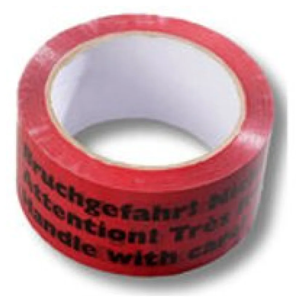 Warnklebeband 'Bruchgefahr' PP Acrylatkleber geräuscharm 50mm x 66m – Bild 3