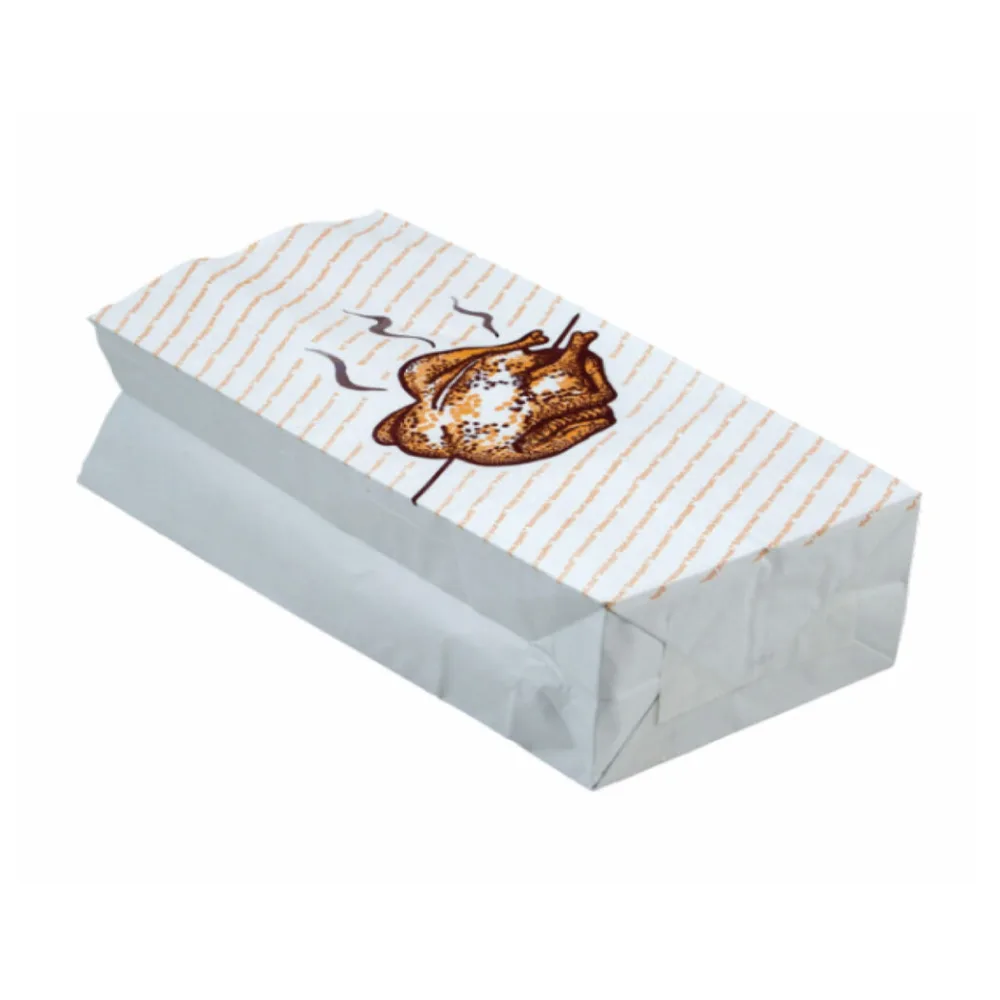 Thermo-Hähnchenbeutel Hendlbeutel für halbes Huhn 3-lagig Alu 23x10x6cm 100 Stk. – Bild 2