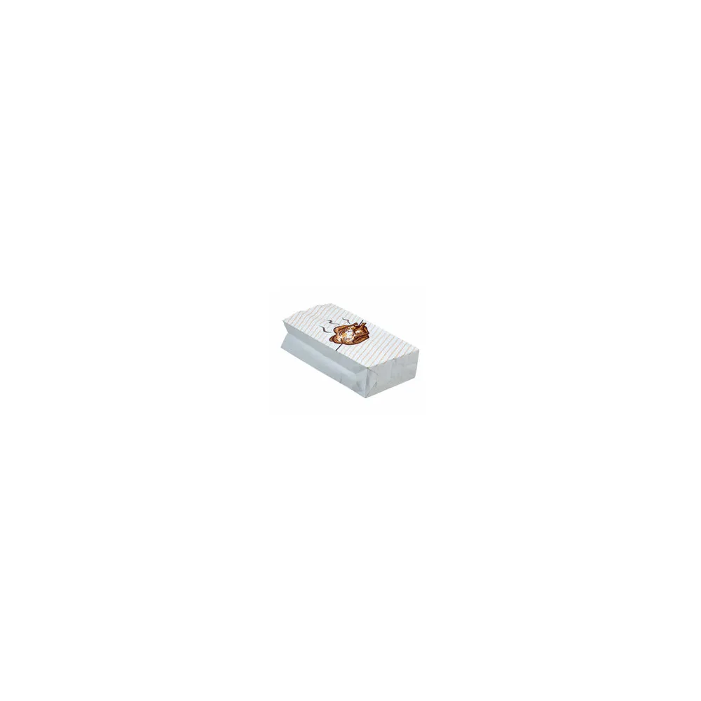 Thermo-Hähnchenbeutel Hendlbeutel für halbes Huhn 3-lagig Alu 23x10x6cm 100 Stk.