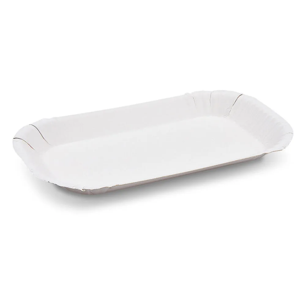BIONATURE Pappschalen aus Frischfaser oval 23 x 15 x 2 cm fettdicht, 100 Stk. – Bild 2