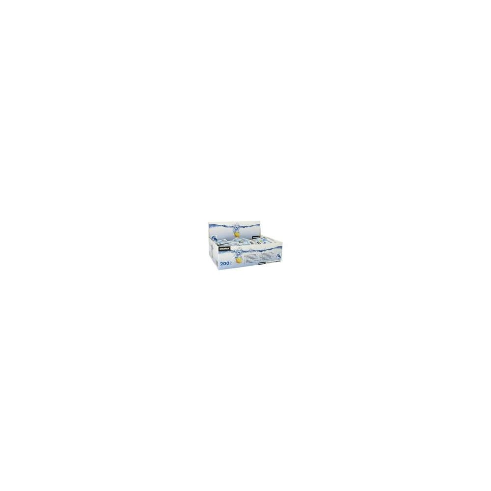 Erfrischungstücher Citrustücher feucht einzeln verpackt 14x14cm im Displaykarton, 200 Stk.