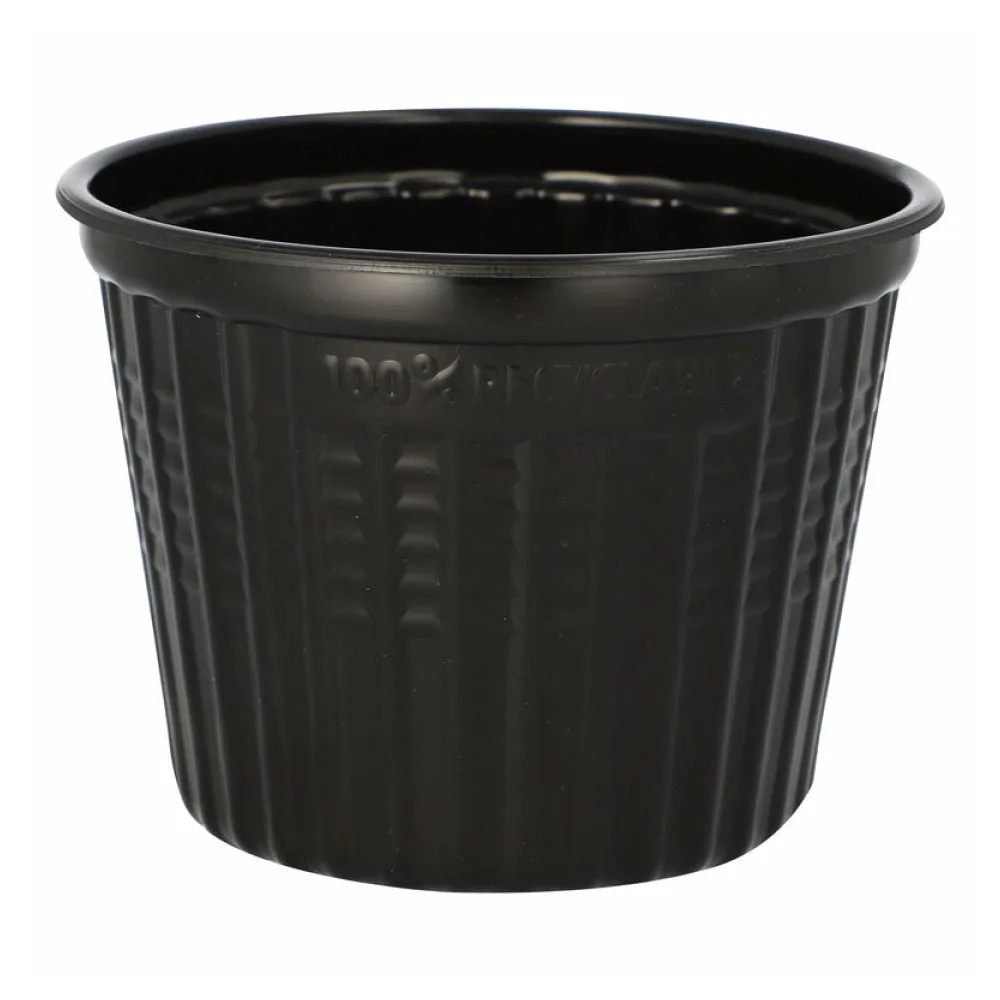 Mehrwegschalen Snack- und Suppenschalen rund 500 ml O11,5 cm schwarz, 25 Stk. – Bild 2