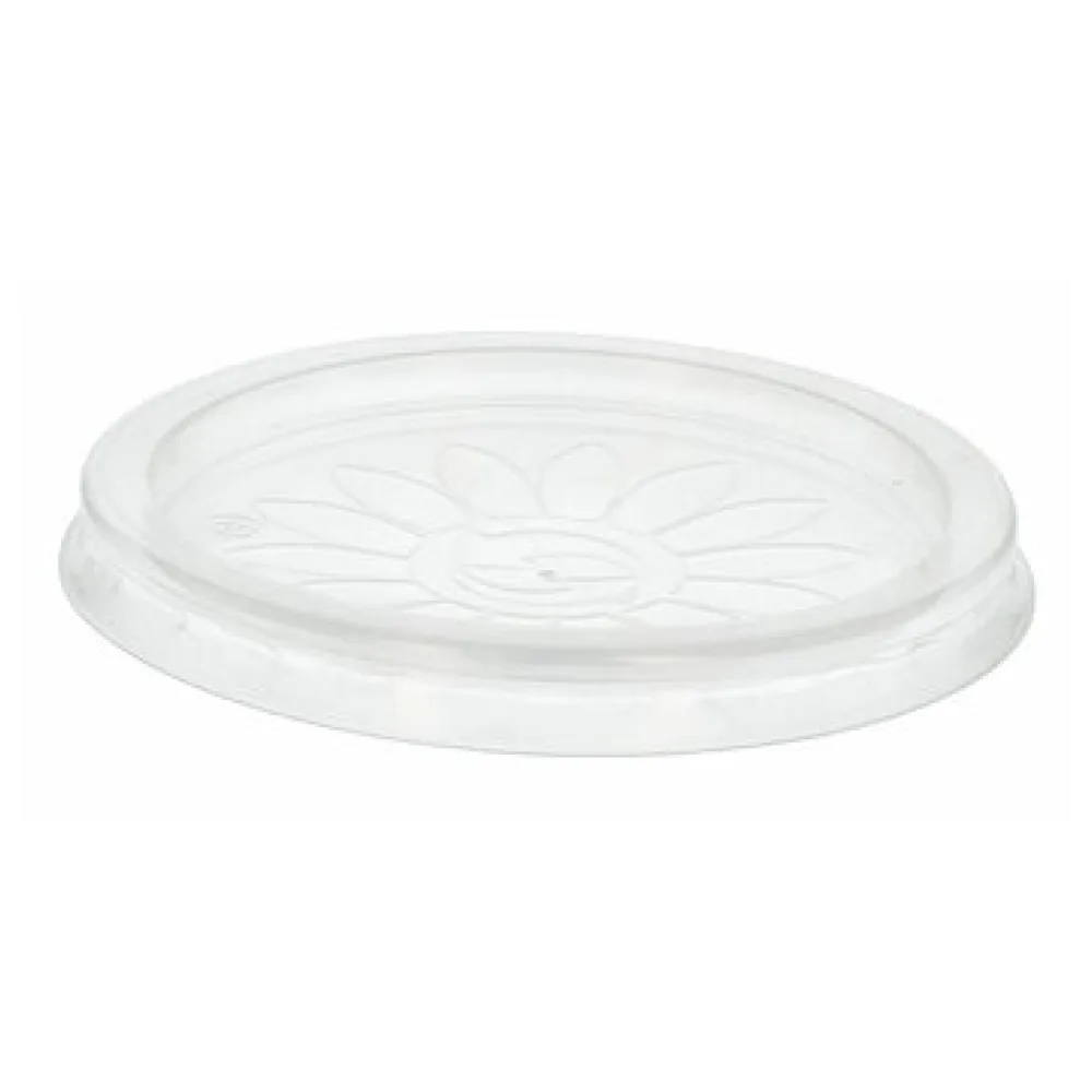 Deckel aus PP für Mehrweg Suppenbecher O 11,5 cm transparent, 25 Stk