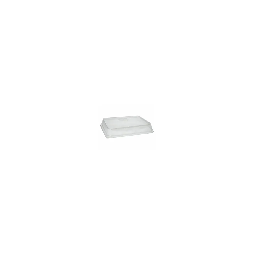 Deckel für Mehrweg Menüschalen 23,4 x 18,7 cm transparent, 20 Stk.