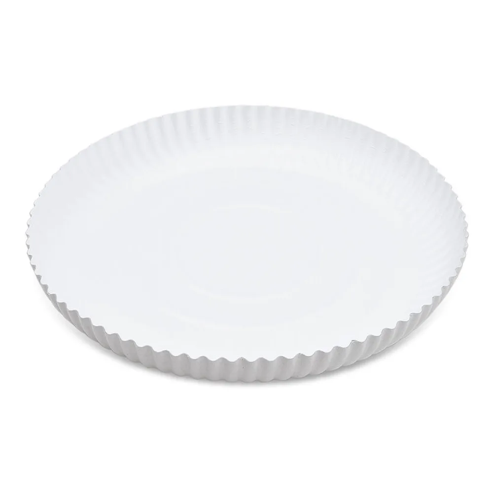 BIONATURE Pappteller 'RECY' rund tief O32cm weiß, 50 Stk. – Bild 2