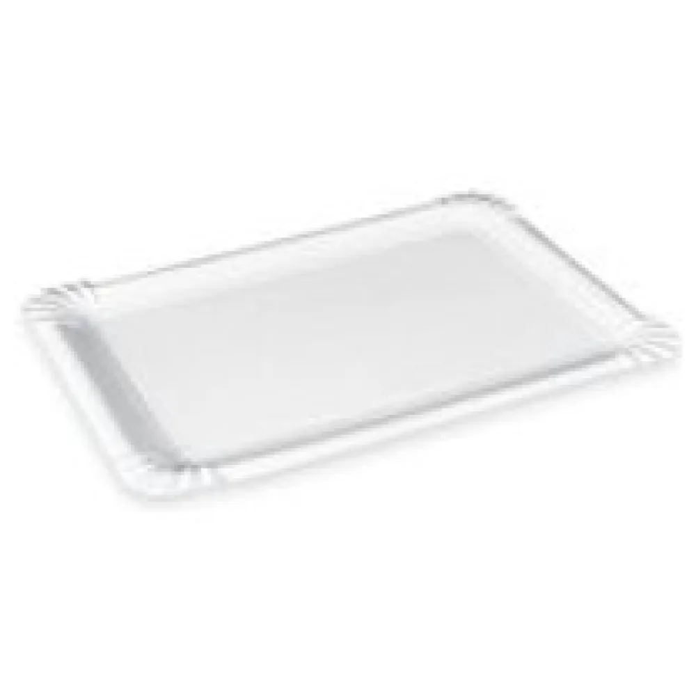 BIONATURE Pappteller 'RECY' 16 x 23 cm weiß, 250 Stk. – Bild 3