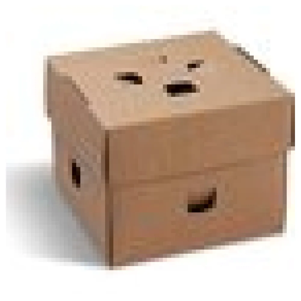 BIONATURE Burgerboxen kraft braun Fettbarriere Recycling 12x12x10cm, 100 Stk. – Bild 4