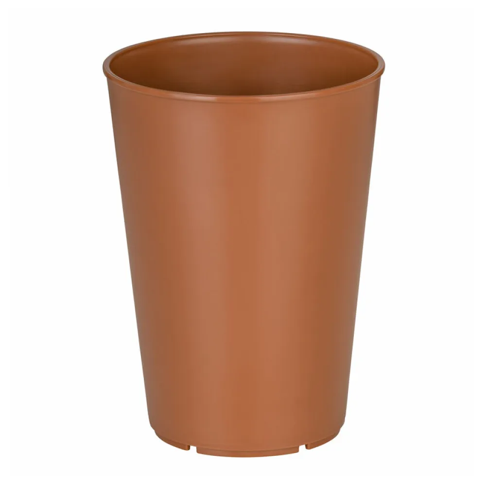 Mehrweg Heißgetränkebecher Kaffeebecher Coffee to go schokobraun - 400 ml – Bild 2