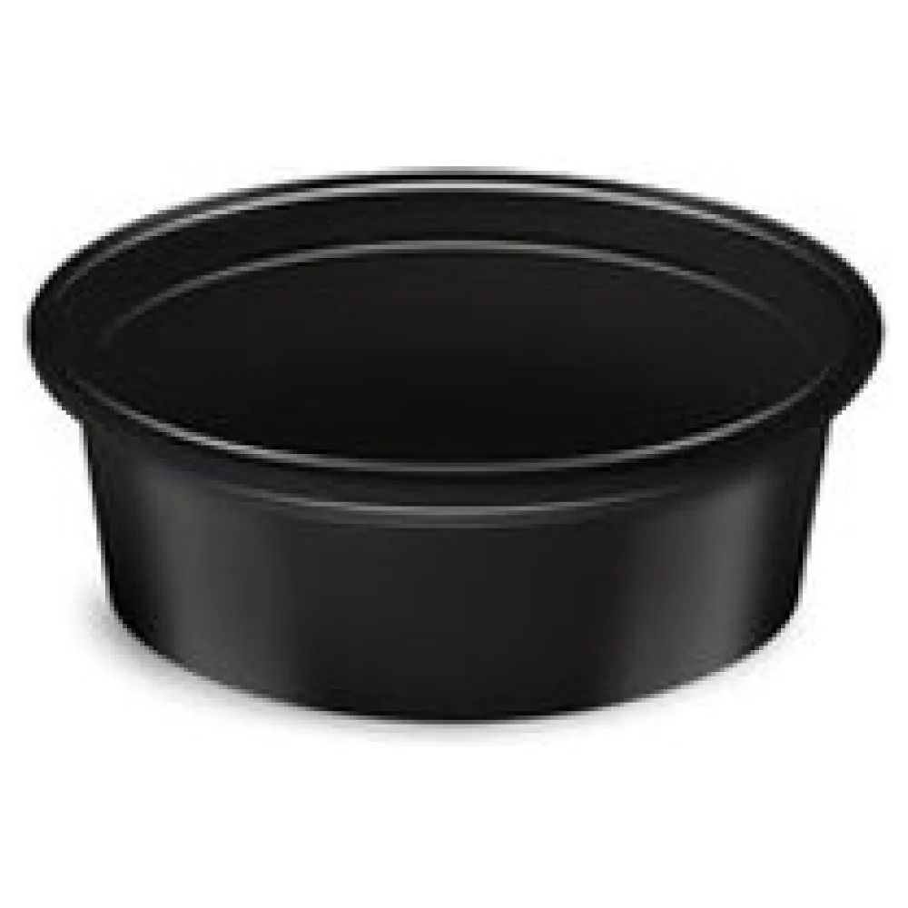 Dressingbecher Feinkostbecher schwarz PP 50 ml O 70 mm, 50 Stk. – Bild 3