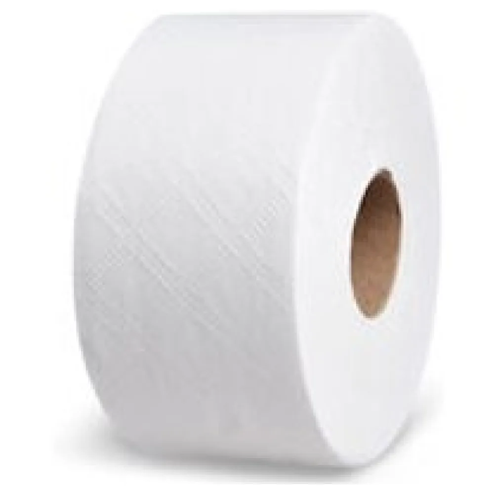 Toilettenpapier mit Perforation Tissue 2-lagig O18cm 100m Klopapier weiß 12 Stk. – Bild 3