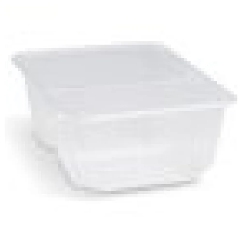 Rechteckschalen 2-geteilt 186x133mm 1000ml PP klar für heiße Speisen, 50 Stk. – Bild 4