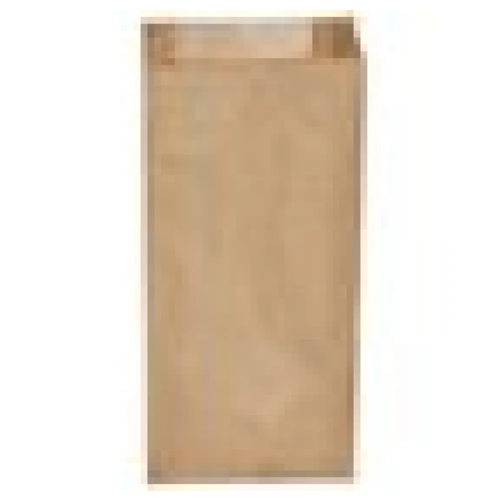 Papierfaltenbeutel Papiertüten braun 14+7 x 32 cm für ca. 2kg Inhalt, 100 Stk. – Bild 4