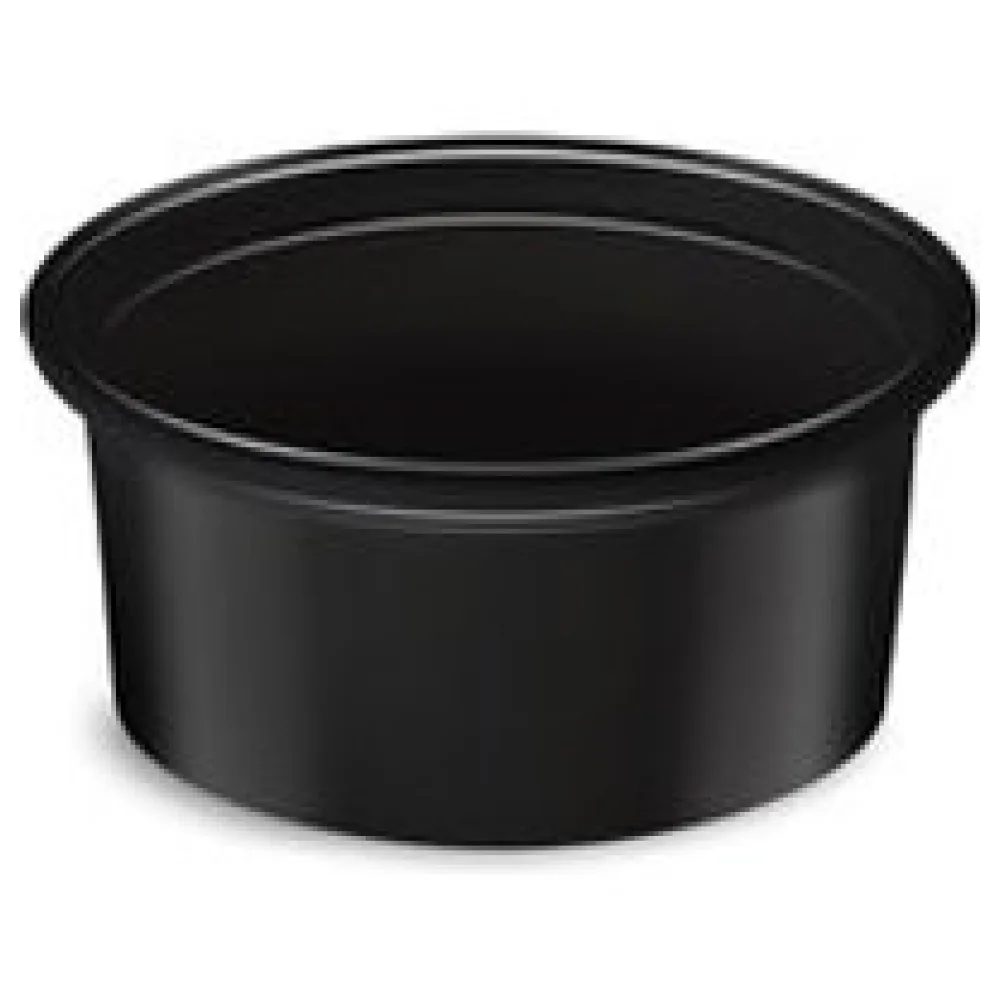 Dressingbecher Feinkostbecher schwarz PP 80 ml O 70 mm, 50 Stk. – Bild 3