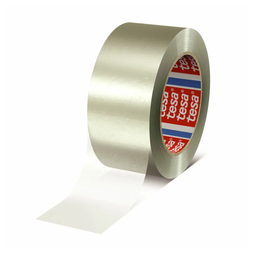 Klebeband tesapack 60412 recycling 50mm x 66m stark PVC-Ersatz transparent – Bild 2