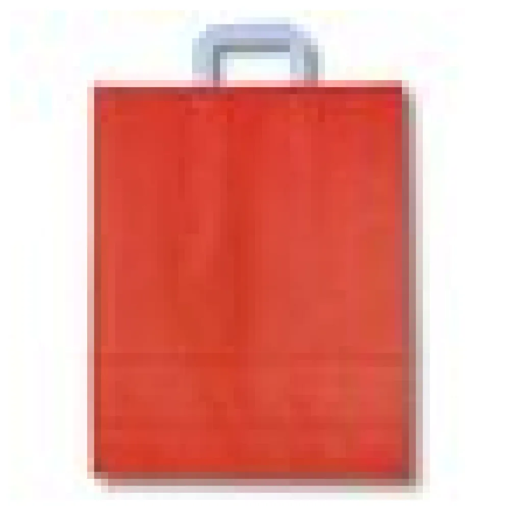 Papiertragetaschen aus Kraftpapier 180+80x220mm rot, 250 Stk. – Bild 4