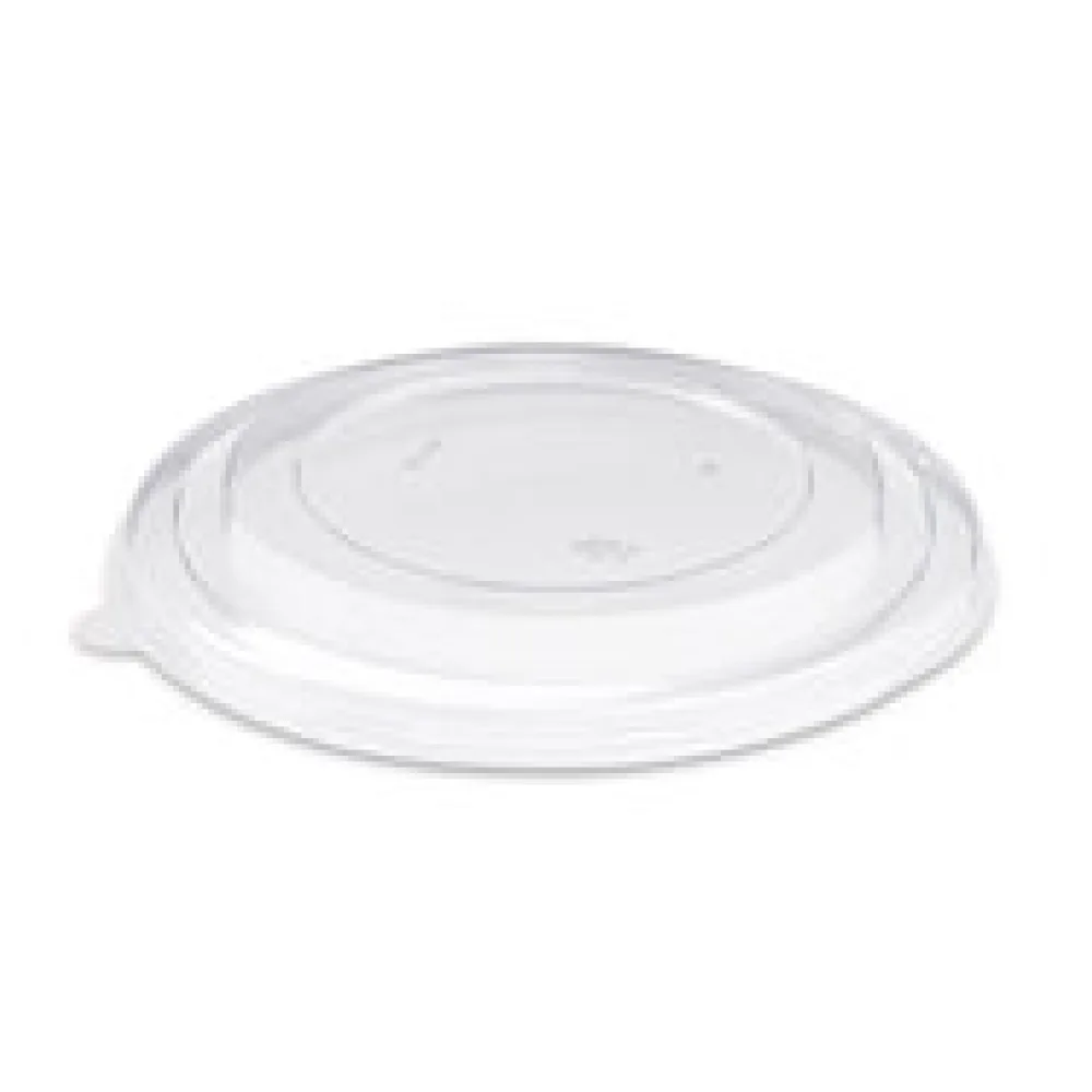 Deckel transparent O150mm aus rPET für Salatschalen Feinkostschalen, 50 Stk.