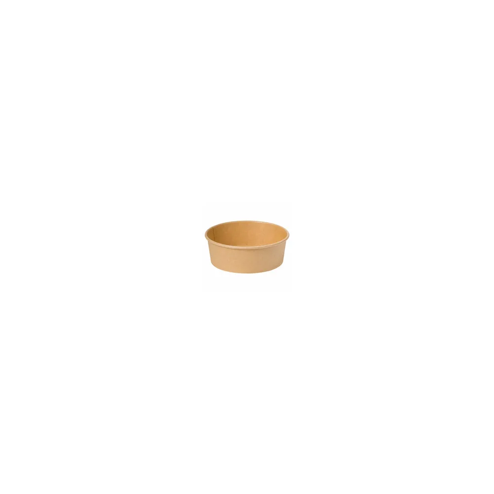 Salatschalen 1300 ml aus Kraftpapier braun, 50 Stk.