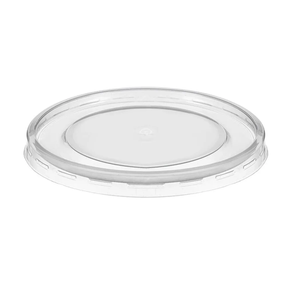 Deckel für Suppenbecher PP rund O11,5 cm transparent, 50 Stk. – Bild 2