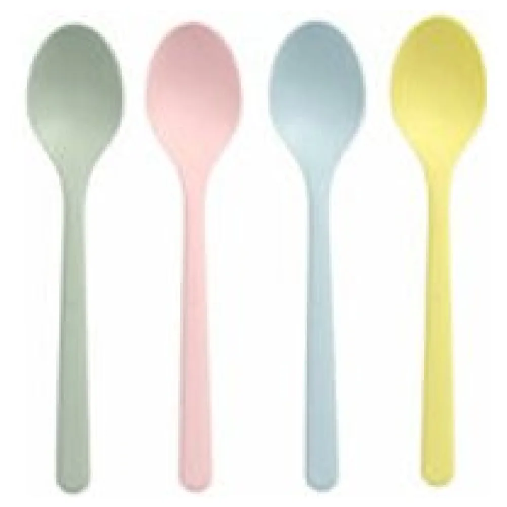 Eislöffel Mehrweg spülmaschinengeeignet extra stabil 13cm Pastelfarben, 50 Stk. – Bild 3