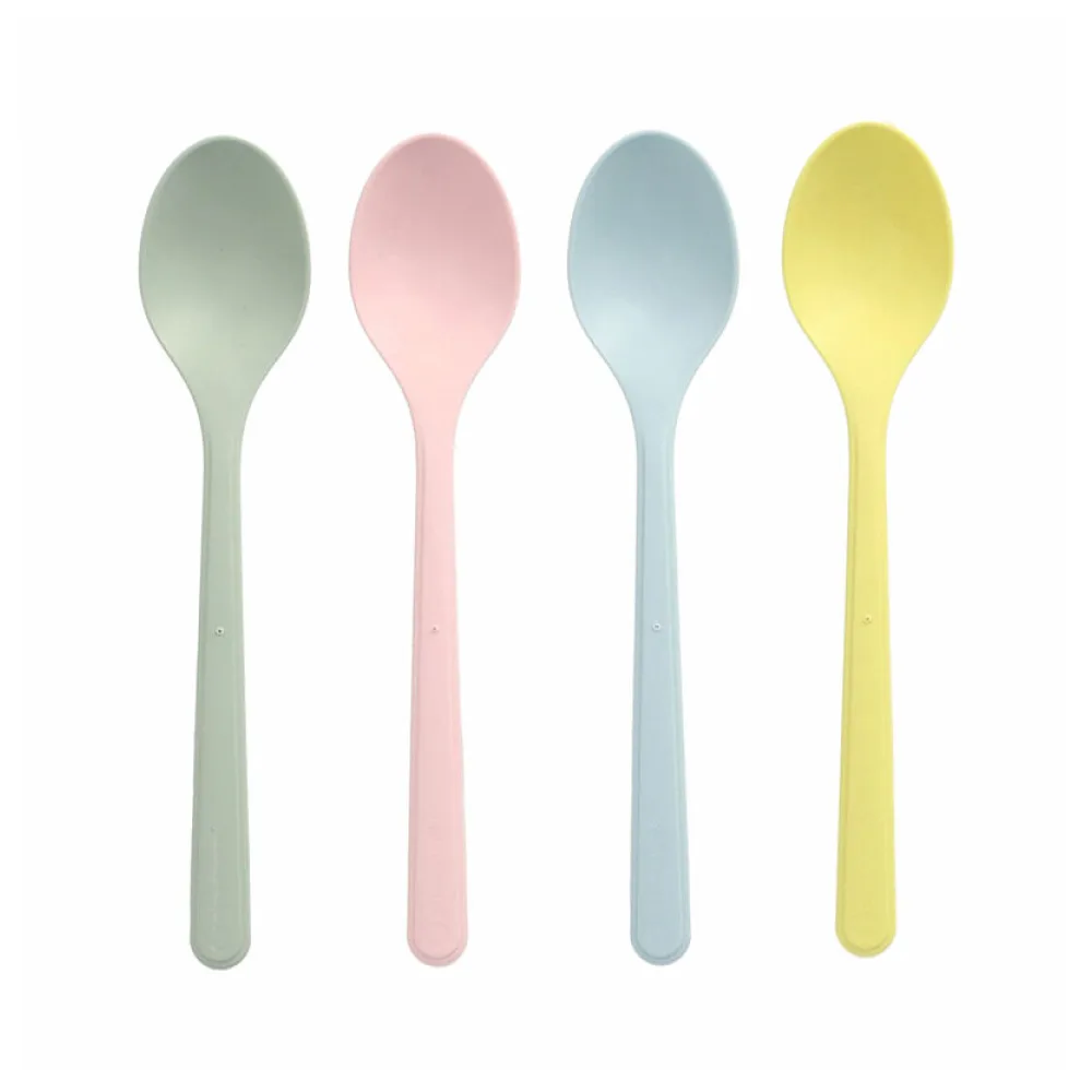 Eislöffel Mehrweg spülmaschinengeeignet extra stabil 13cm Pastelfarben, 50 Stk. – Bild 2