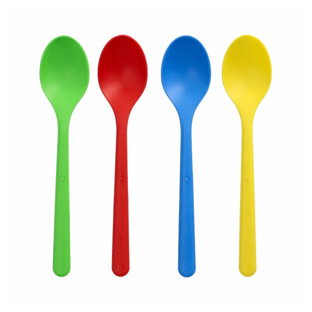 Eislöffel Mehrweg spülmaschinengeeignet extra stabil 13cm div. Farben, 50 Stk. – Bild 2