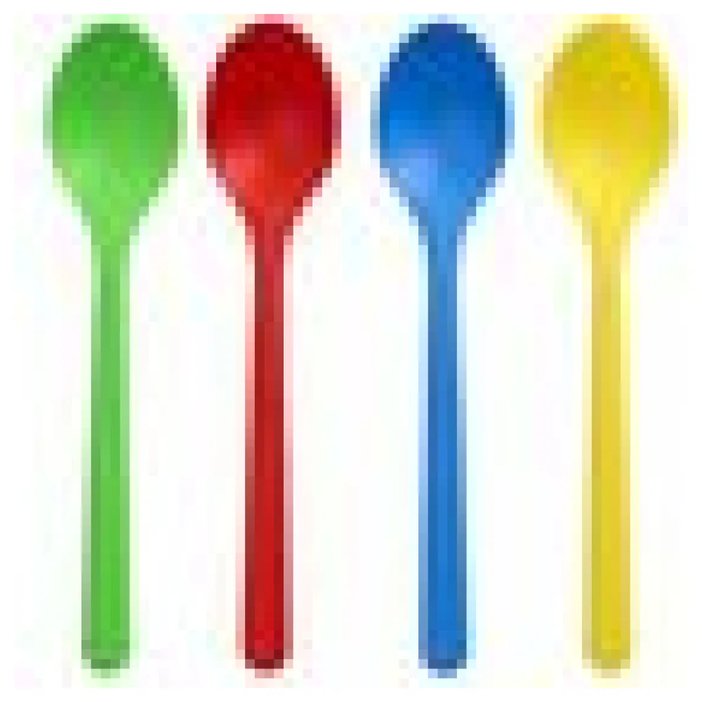 Eislöffel Mehrweg spülmaschinengeeignet extra stabil 13cm div. Farben, 50 Stk. – Bild 4