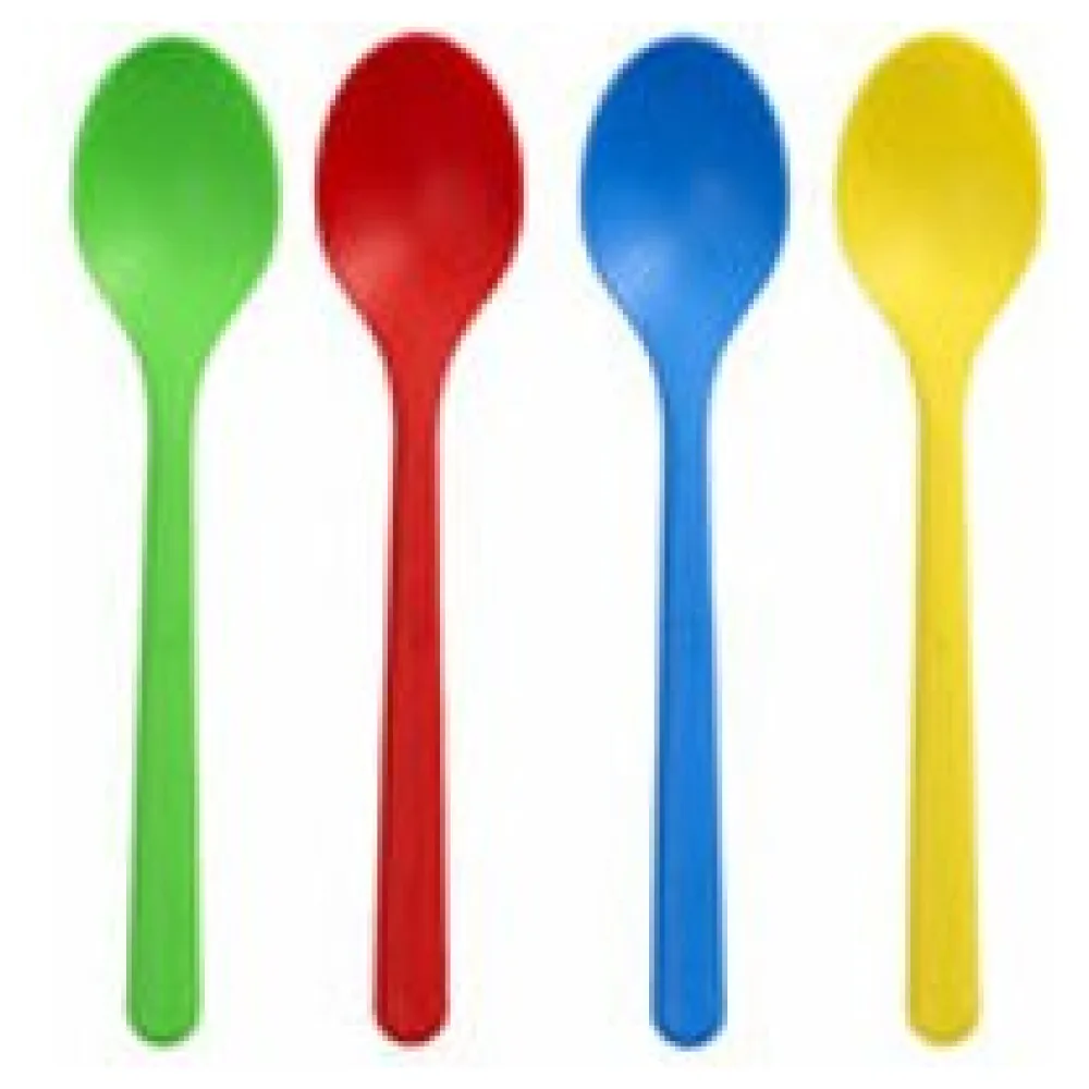 Eislöffel Mehrweg spülmaschinengeeignet extra stabil 13cm div. Farben, 50 Stk. – Bild 3