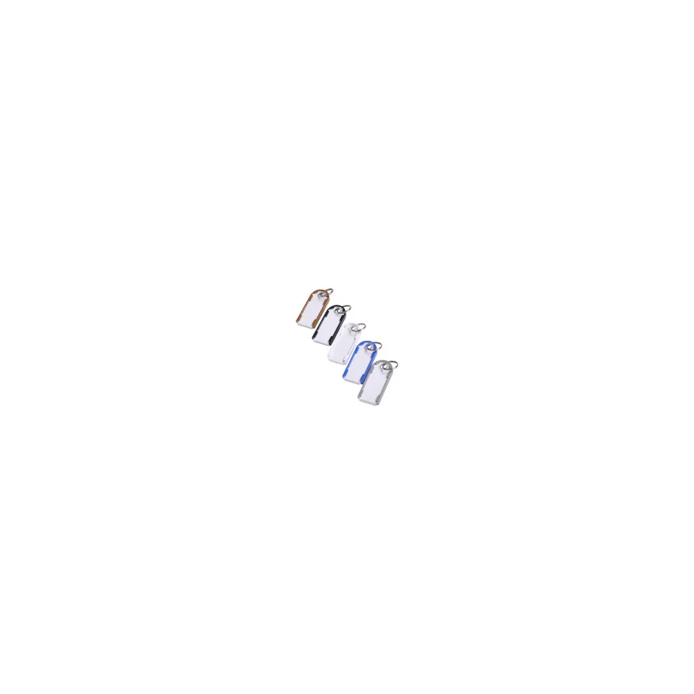 Magnetische Schlüsselanhänger mit Schlüsselring verschiedene Farben, 10 Stk.