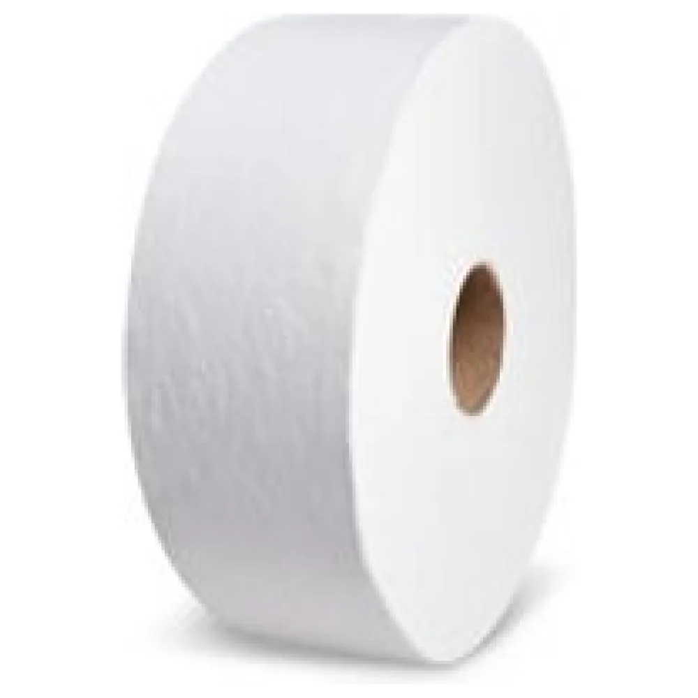 Toilettenpapier Tissue JUMBO 2-lagig O 23 cm weiß, 6 Stk. – Bild 3
