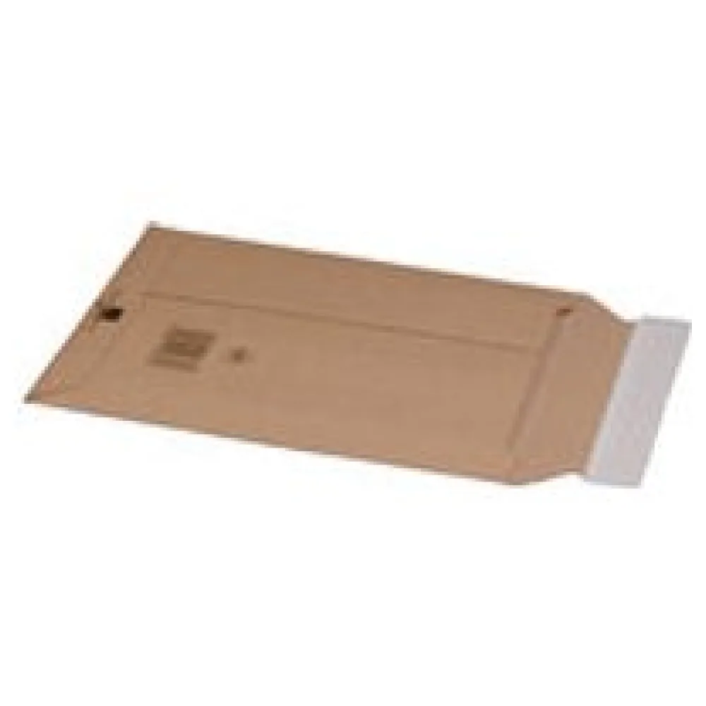 Wellpappe Versandtaschen 235x337mm bis 35mm Höhe Selbstklebeverschluss Aufreißfaden für A4+ braun – Bild 3