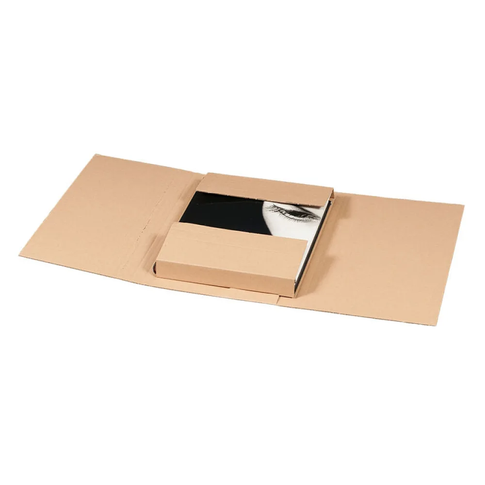Universalverpackung 330x240mm bis Höhe 80mm zentrale Packgutaufnahme + Dreh-Fix Verschluß für A4 – Bild 2