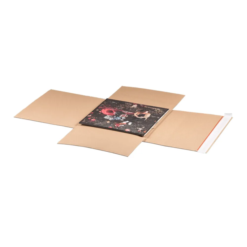 Twist-Verpackungen 330x330mm für LP's Vinyl Schallplatten Langspielplatten bis Höhe 75mm – Bild 2