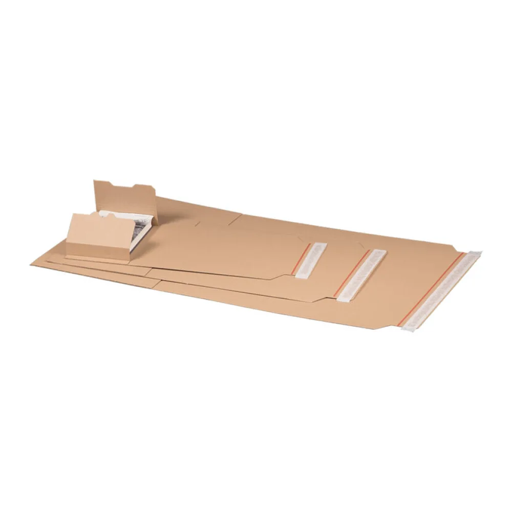 Universalverpackung 312x250mm bis 70mm Höhe - EcoLine Selbstklebeverschluss Aufreißfaden A4 – Bild 2