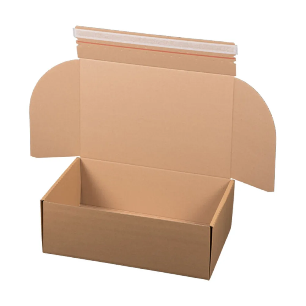 Versandkarton 460x315x155mm MODULBOX 7 mit Selbstklebeverschluss & Aufreißfaden braun – Bild 2