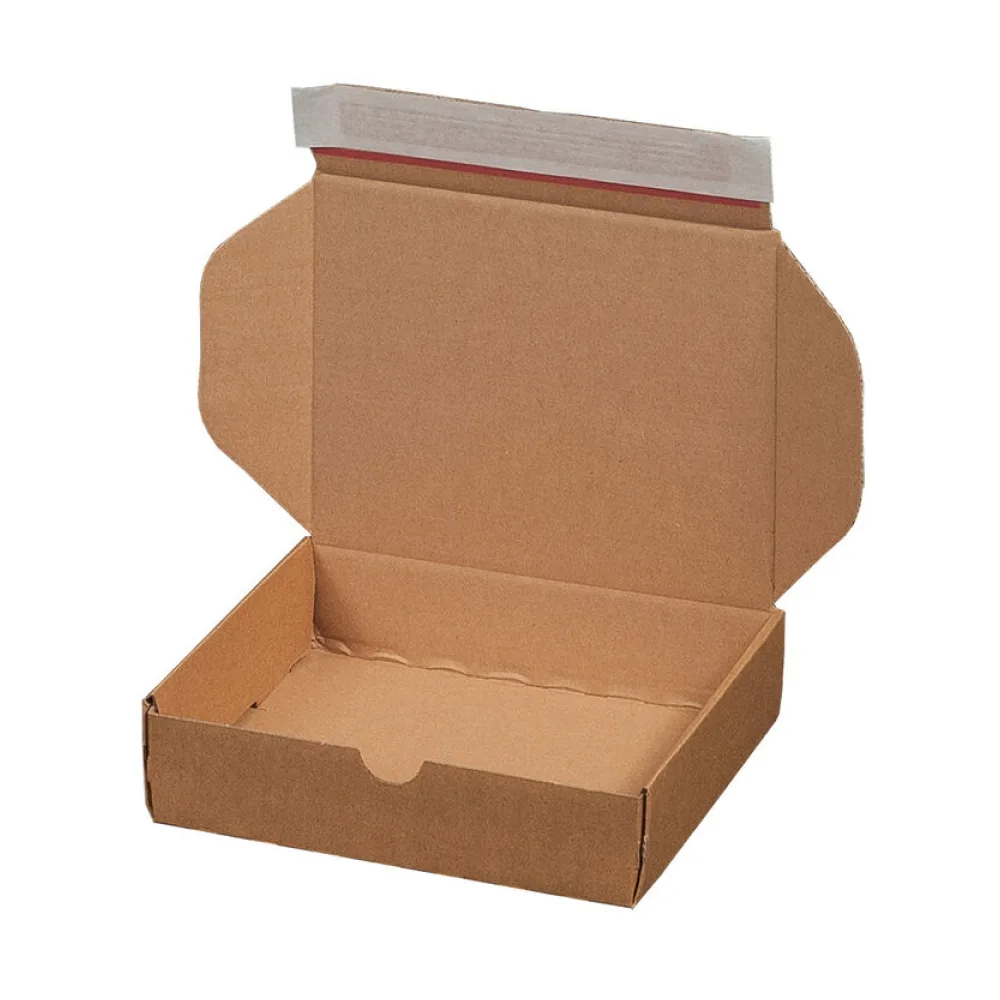 Versandkarton 192x155x43mm MODULBOX 2 mit Selbstklebeverschluss & Aufreißfaden braun – Bild 2