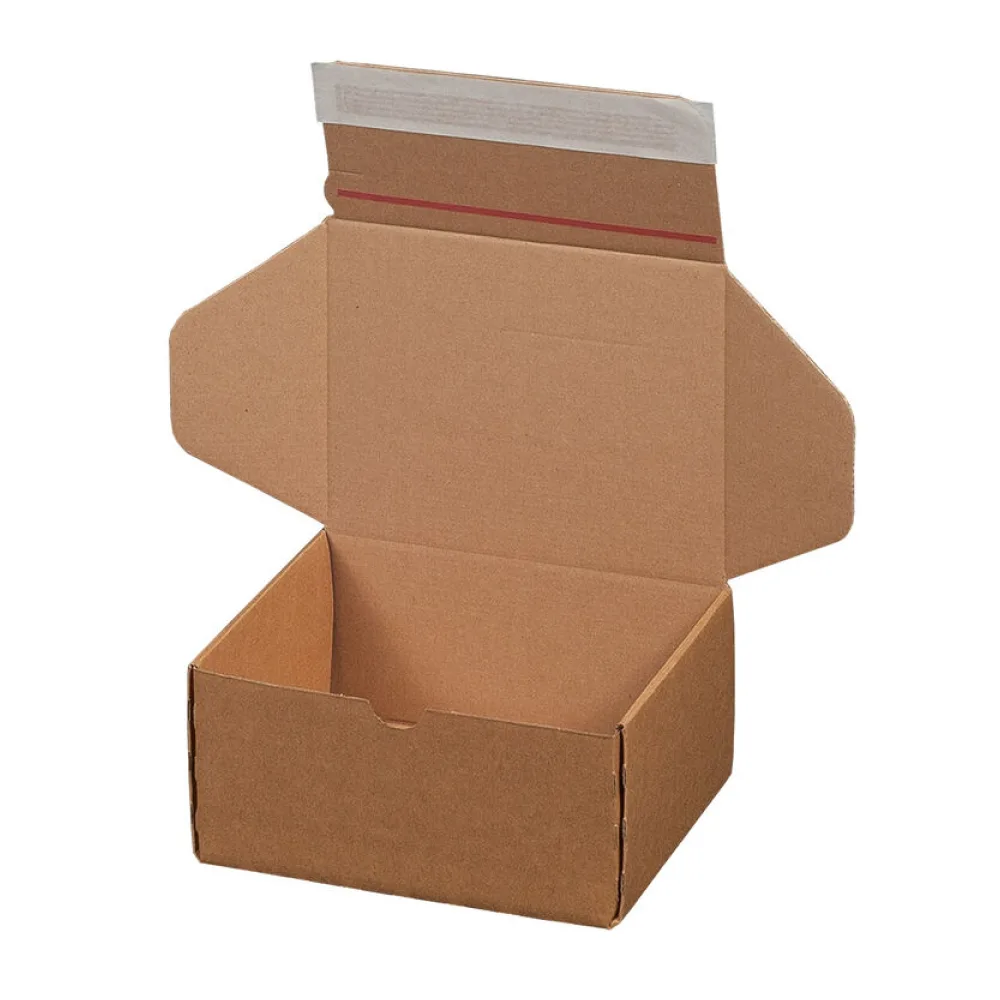 Versandkarton 192x155x91mm MODULBOX 3 mit Selbstklebeverschluss & Aufreißfaden braun – Bild 2