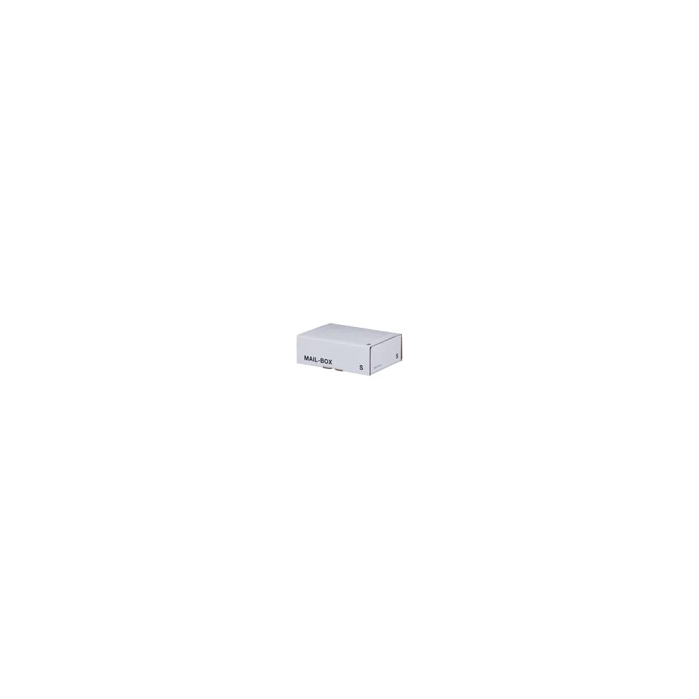 Versandkarton 249x175x79mm MAILBOX S mit Steckverschluss wiederverschließbar weiß