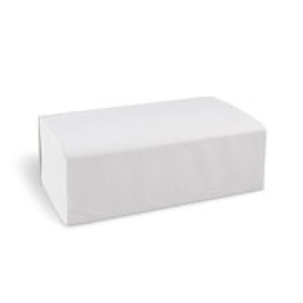 Falthandtücher Papierhandtuch 20,6x24cm 2-lagig weiß geprägt Z-Falz, 3750 Stk.