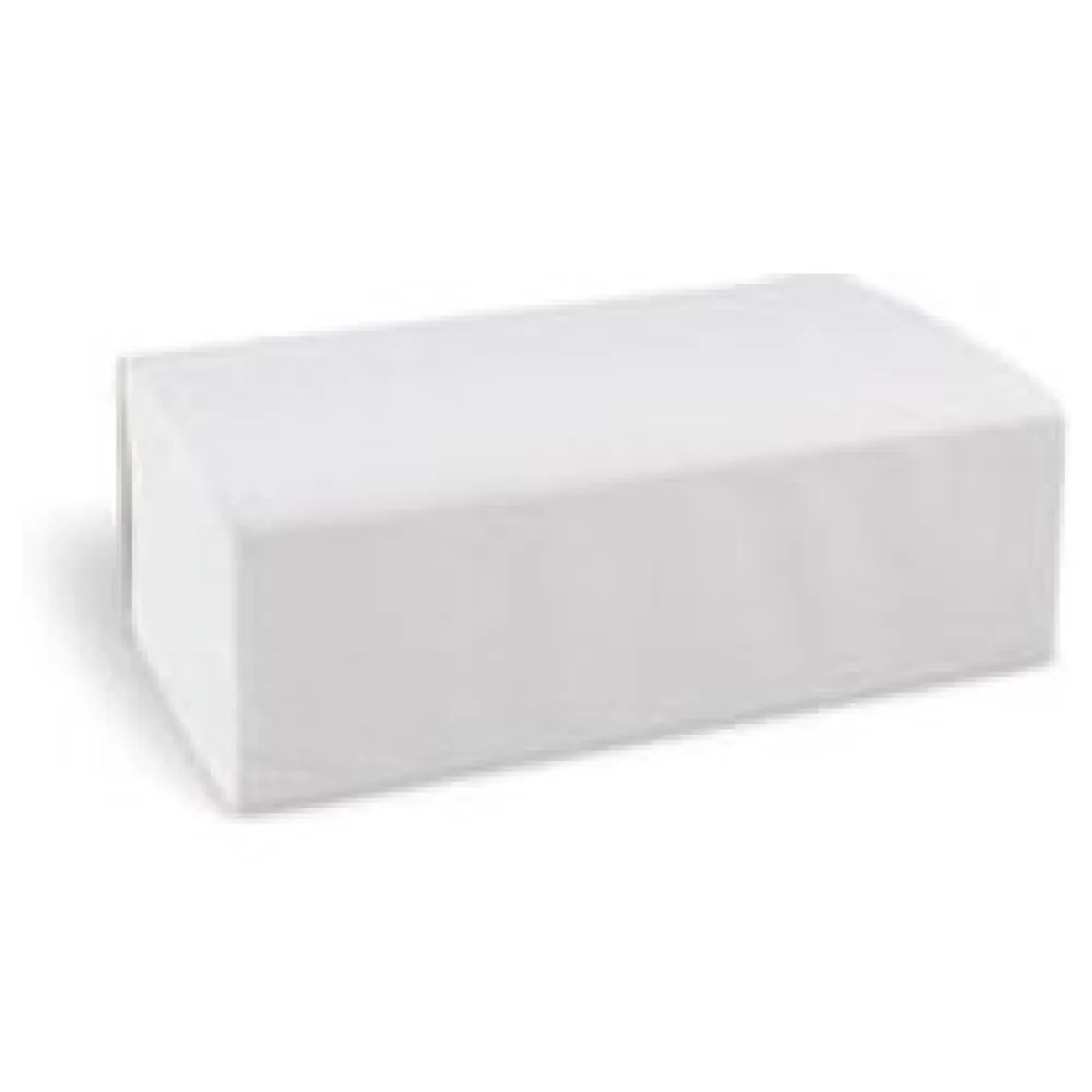 Falthandtücher Papierhandtuch 20,6x24cm 2-lagig weiß geprägt Z-Falz, 3750 Stk. – Bild 3