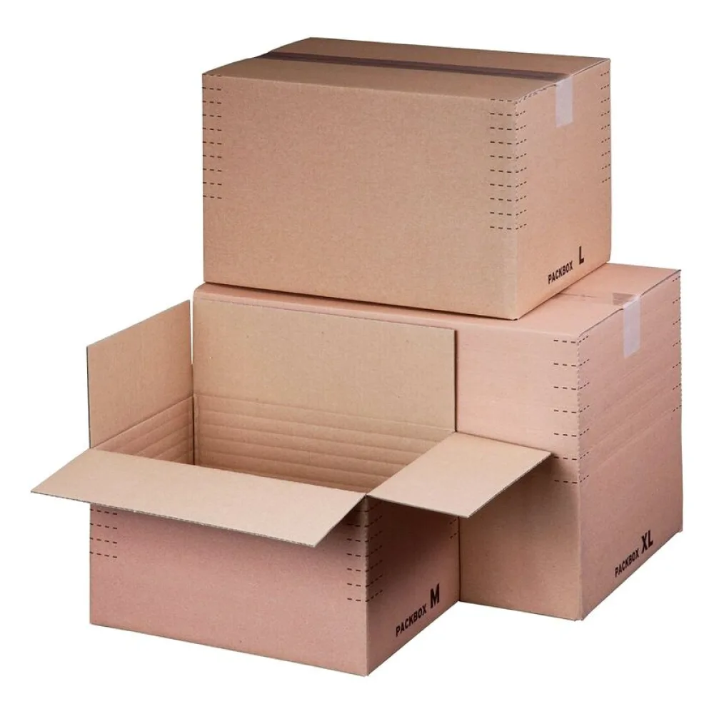 Schnellaufrichtekarton 229x164x(50)-115mm mit variabler Höhe und Automatikboden A5+ braun – Bild 2